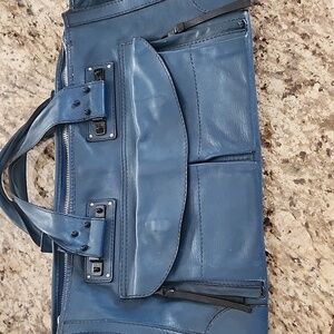 Chloé Tracy Blue leather bag